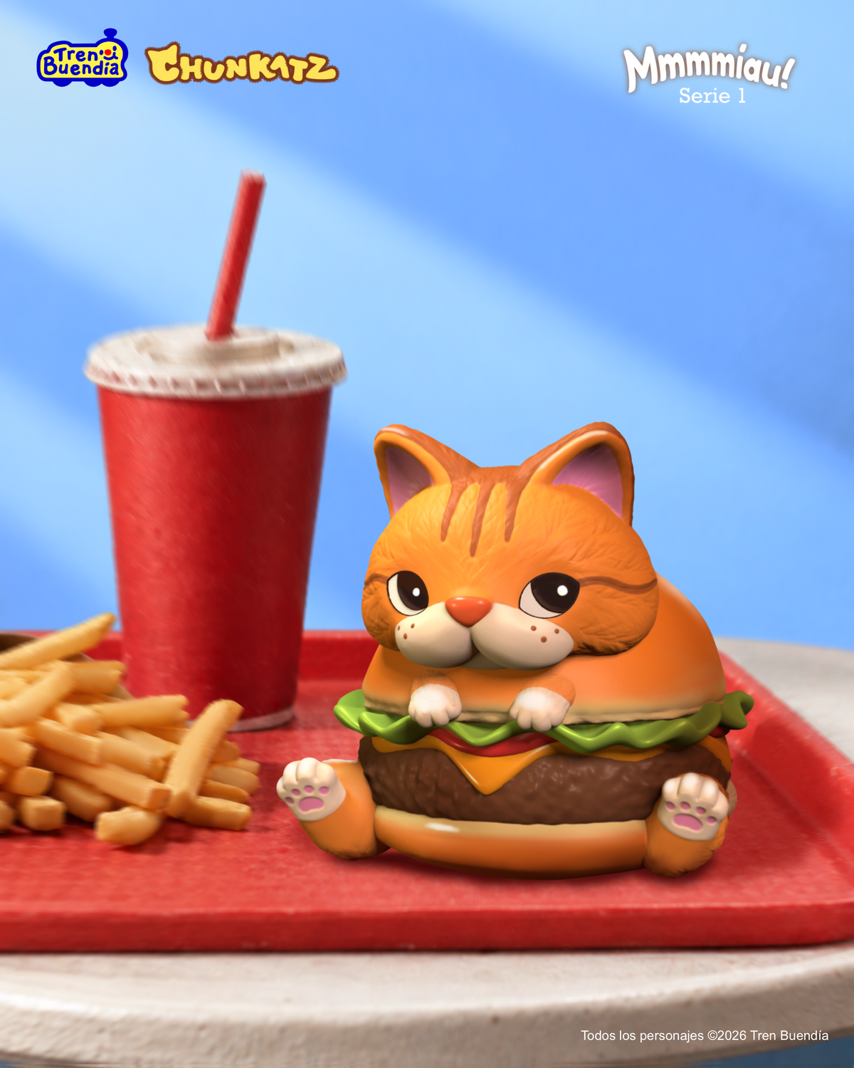 CHUNKATZ: MMMMIAU! Figuras Coleccionables Serie 1