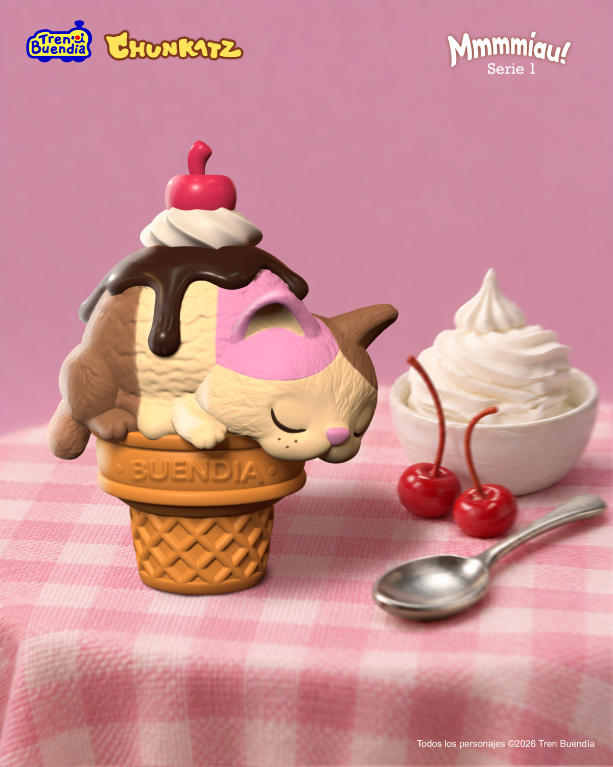 CHUNKATZ: MMMMIAU! Figuras Coleccionables Serie 1