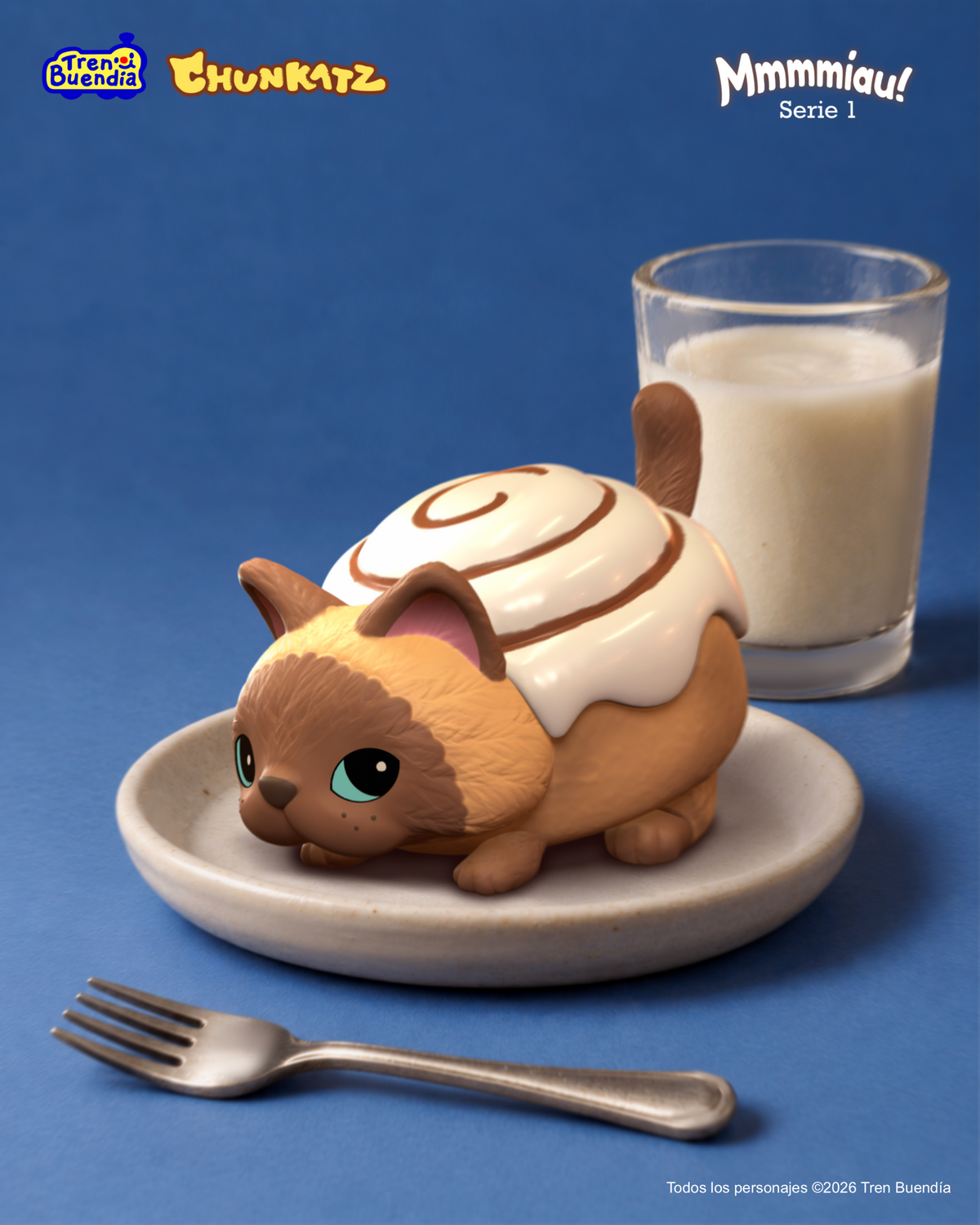 CHUNKATZ: MMMMIAU! Figuras Coleccionables Serie 1