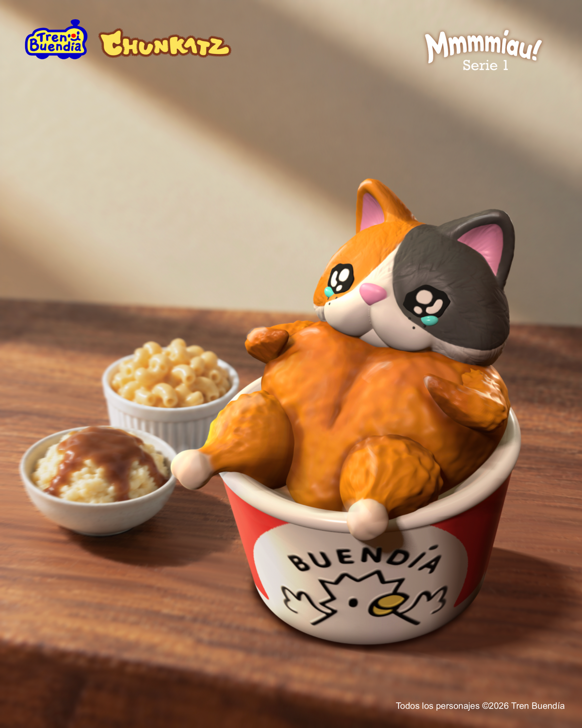 CHUNKATZ: MMMMIAU! Figuras Coleccionables Serie 1