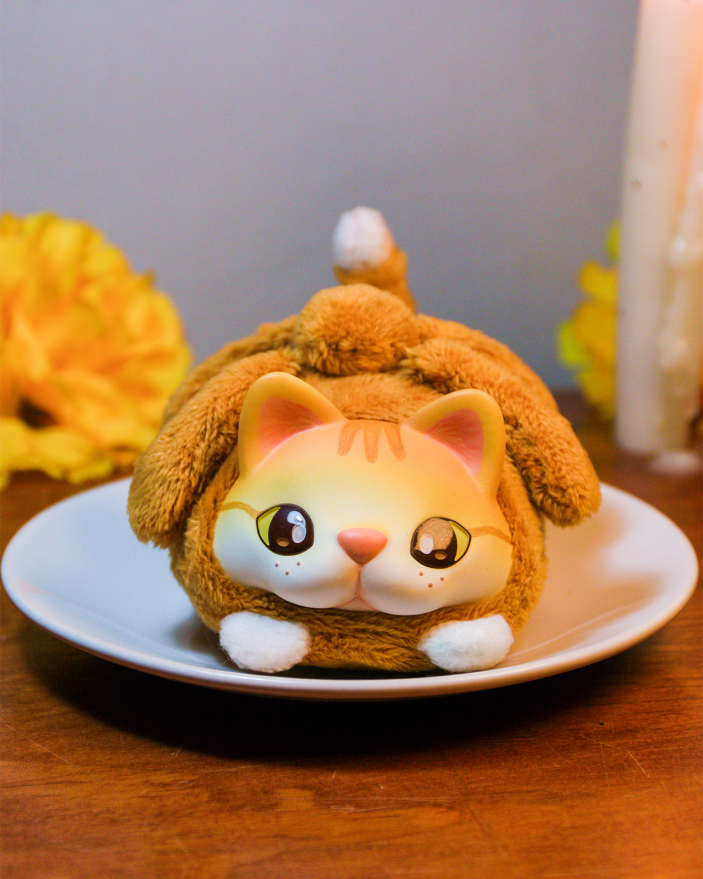 CHUNKATZ: "Pan de muerto" Colgante PELUÑECO